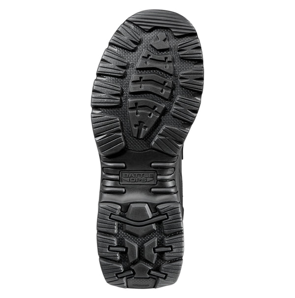 Battle OPS 8-inch Waterproof Tactical Boot - Side Zip Non Safety Toe