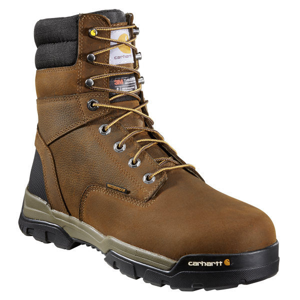 Carhartt 8-Inch Ground Force Waterproof Insulated Composite Toe Work Boot
