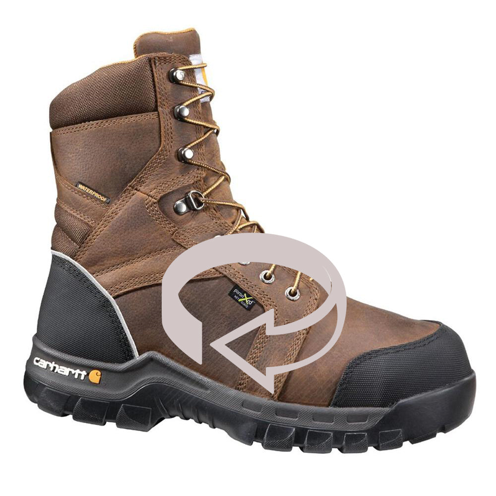 Carhartt 8 Inch Internal Met Guard Composite Toe Work Boot