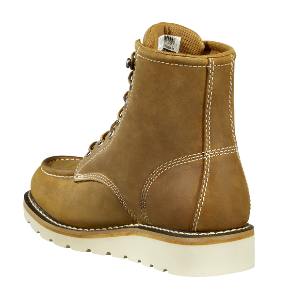 Carhartt Women's Waterproof 6-Inch Moc Toe Wedge Boot