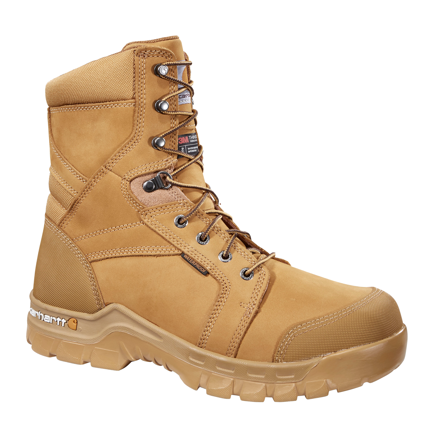 Rugged Flex 8" Waterproof Insulated Work Boot