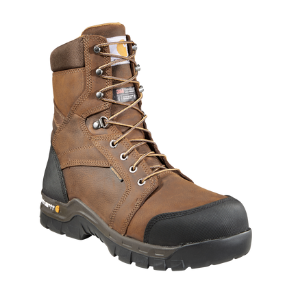 Rugged Flex 8" Waterproof Insulated Composite Toe Work Boot