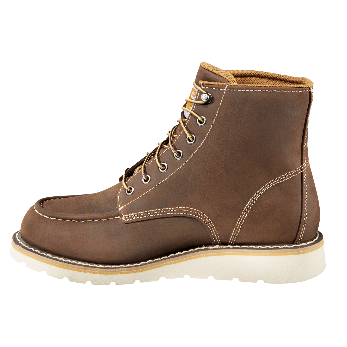 6" Waterproof Moc Toe Wedge Boot