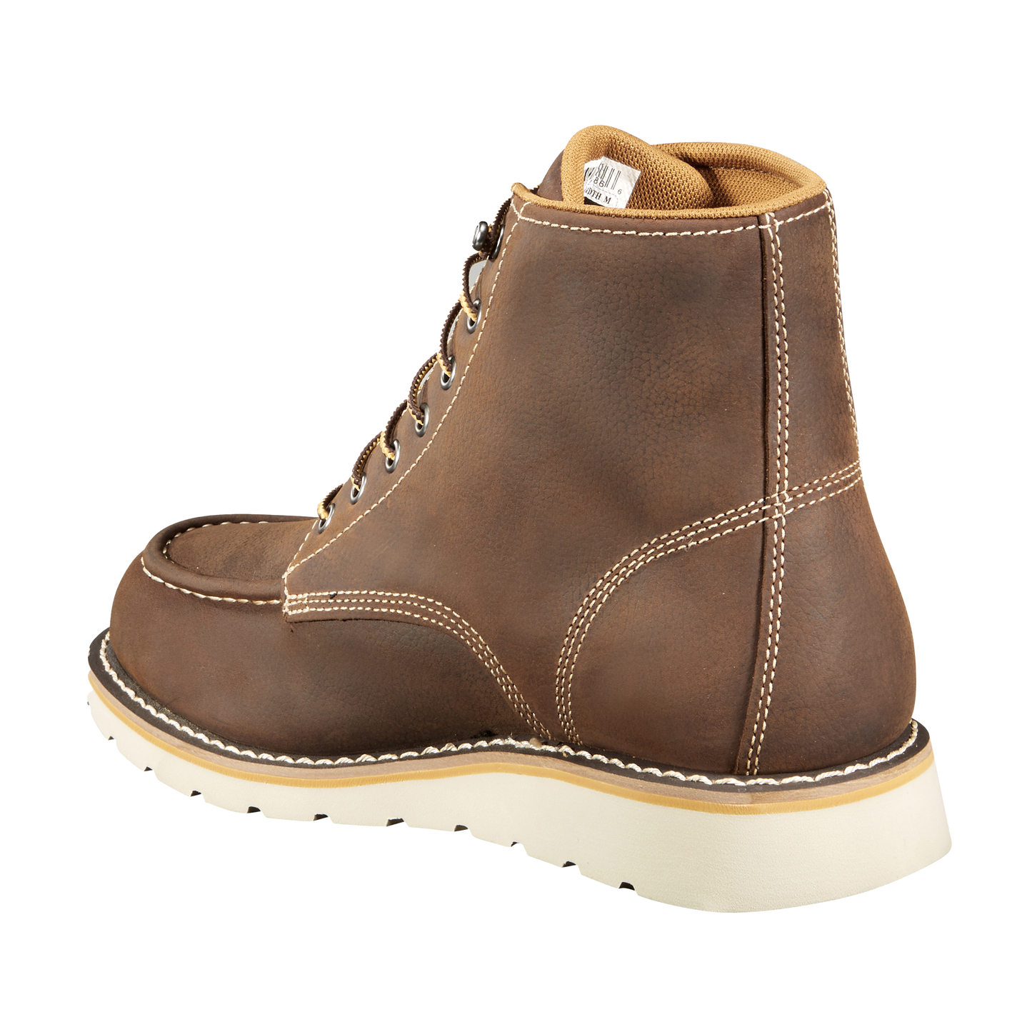 6" Waterproof Moc Toe Wedge Boot