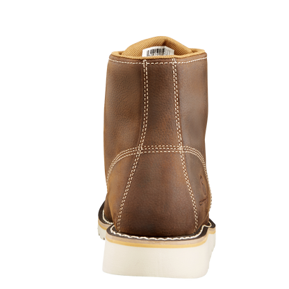 6" Waterproof Moc Toe Wedge Boot