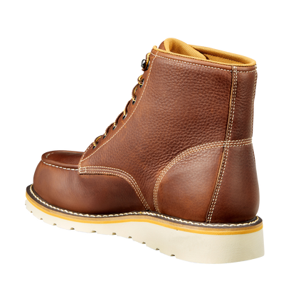 6" Waterproof Moc Toe Wedge Boot