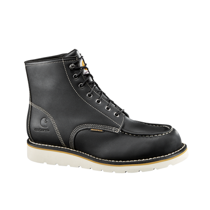 6" Waterproof Moc Toe Wedge Boot