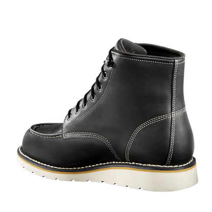 6" Waterproof Moc Toe Wedge Boot