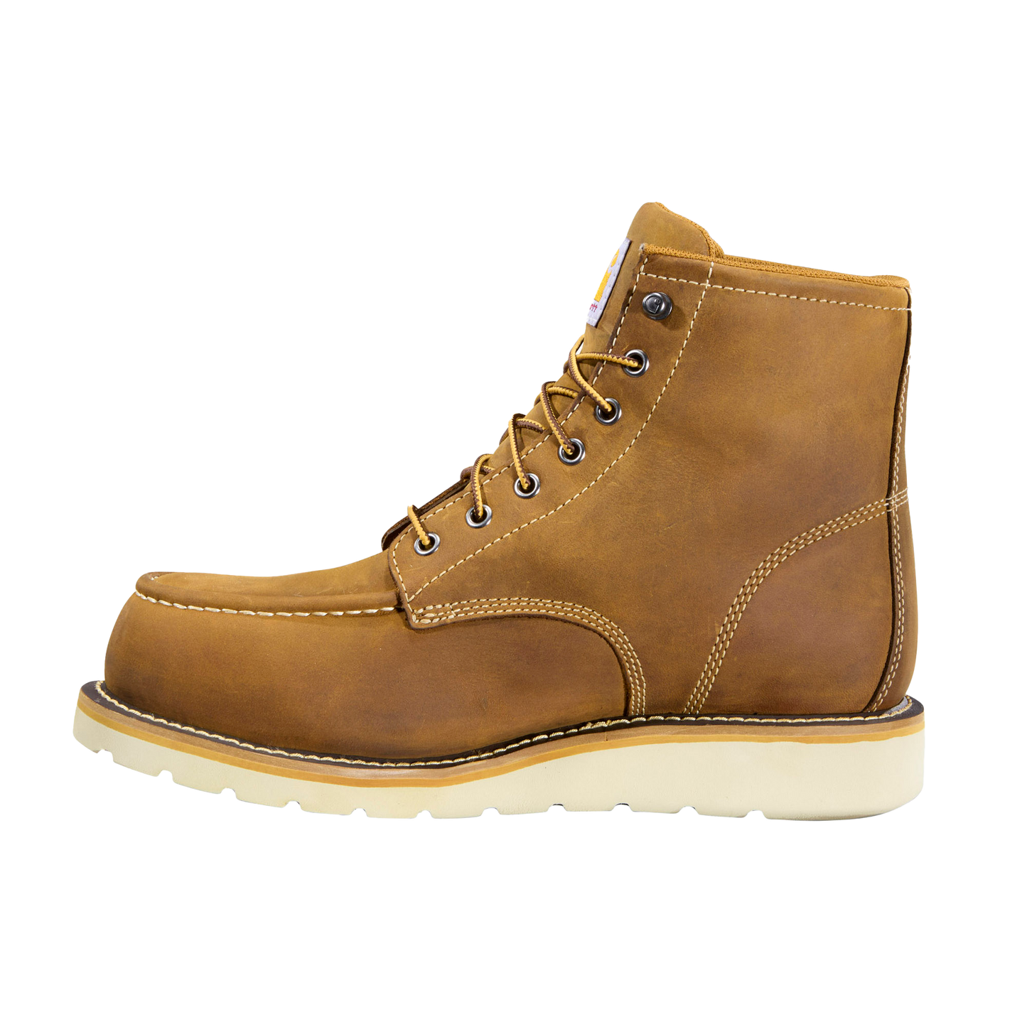 6" Waterproof Moc Nano Toe Wedge Work Boot