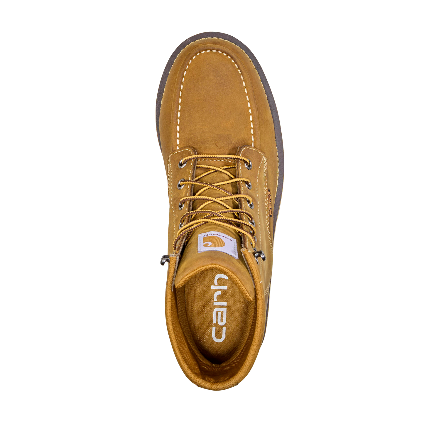 6" Waterproof Moc Nano Toe Wedge Work Boot