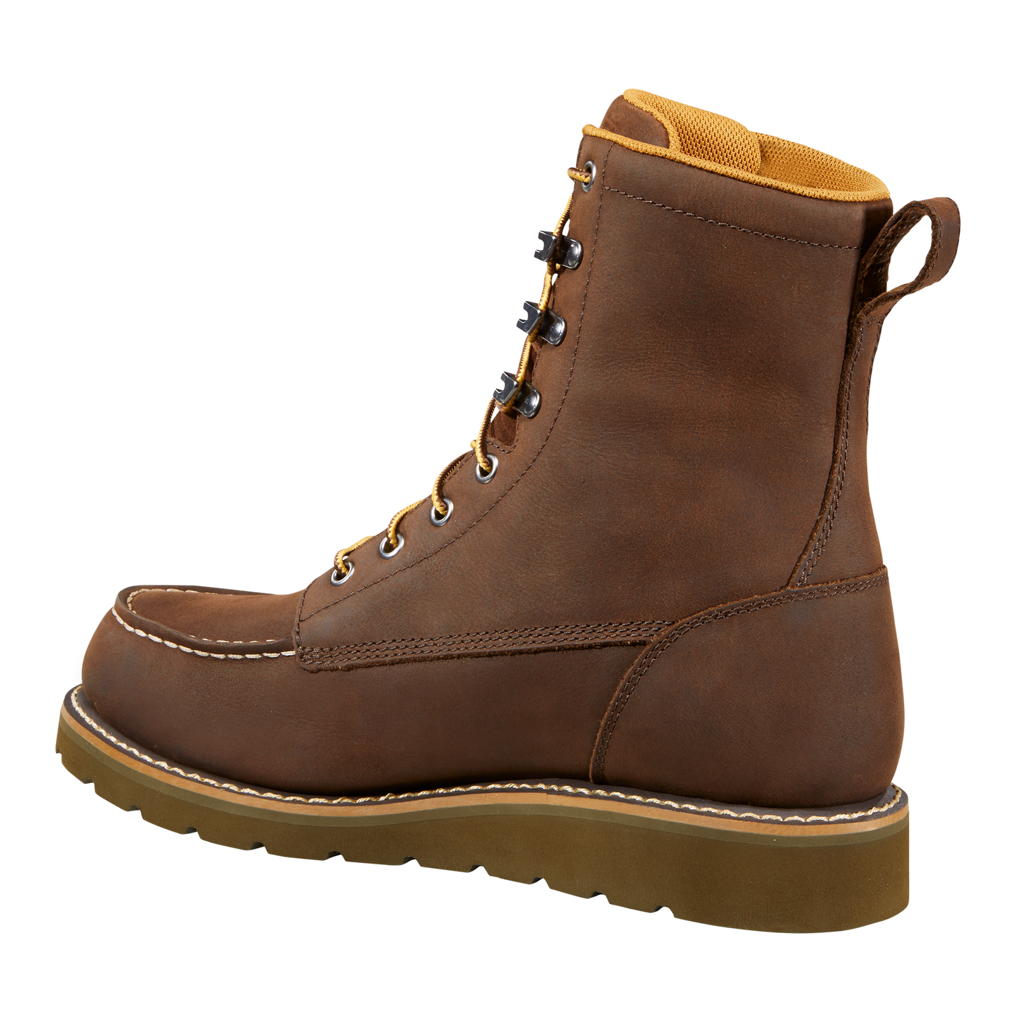 8" Waterproof Moc Toe Wedge Boot