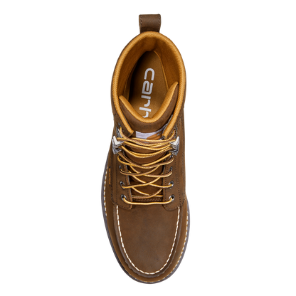 8" Waterproof Moc Toe Wedge Boot