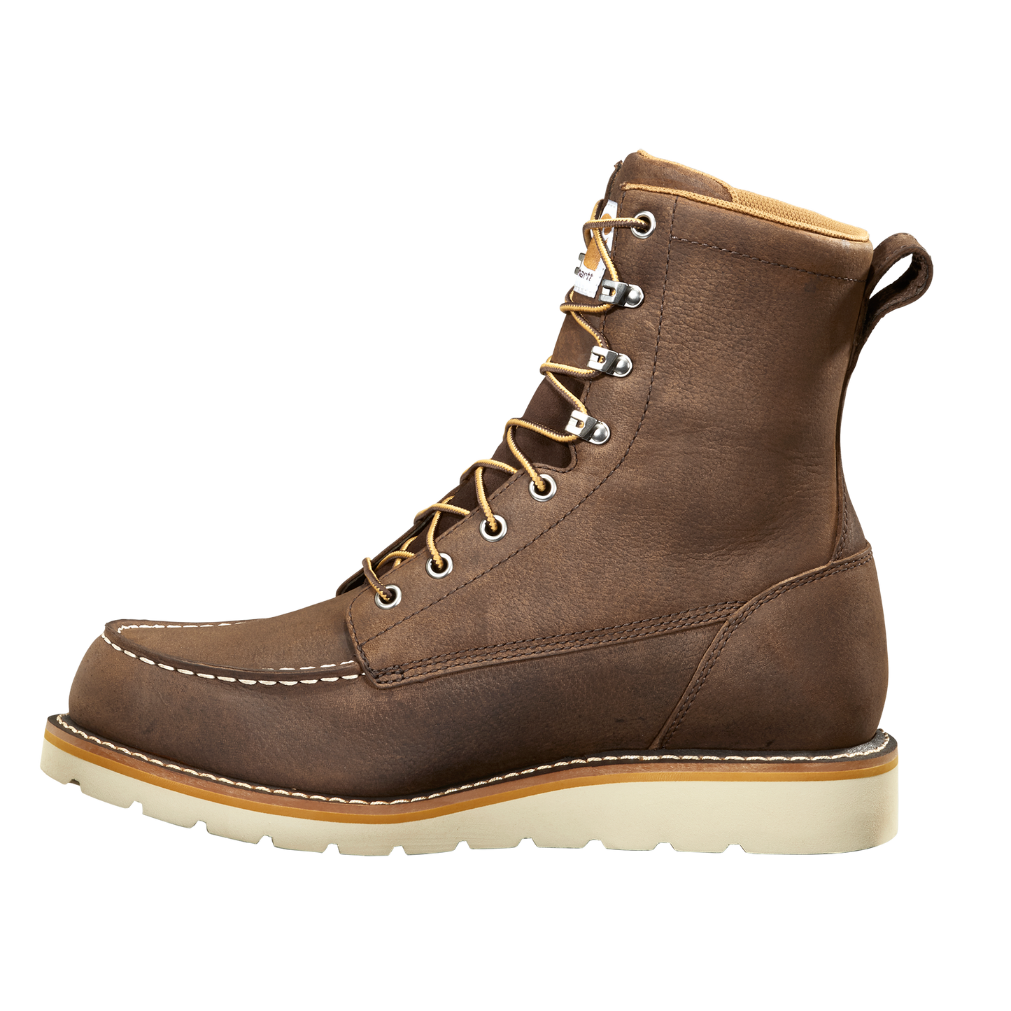 8" Waterproof Moc Toe Wedge Boot