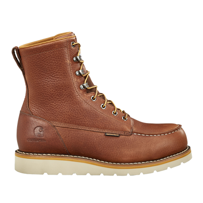 8" Waterproof Moc Steel Toe Wedge Work Boot
