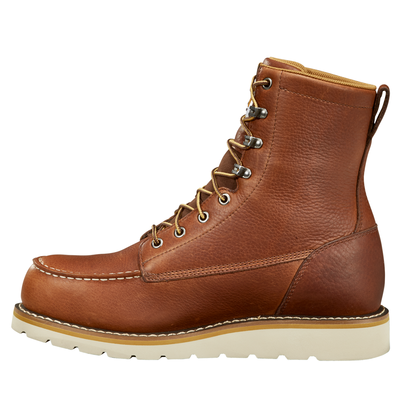 8" Waterproof Moc Steel Toe Wedge Work Boot