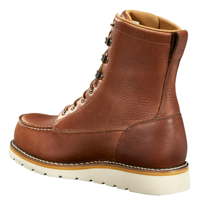 8" Waterproof Moc Steel Toe Wedge Work Boot