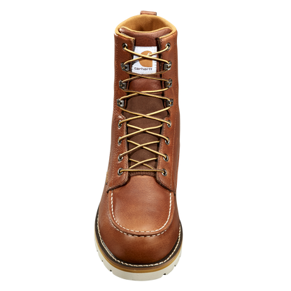 8" Waterproof Moc Steel Toe Wedge Work Boot