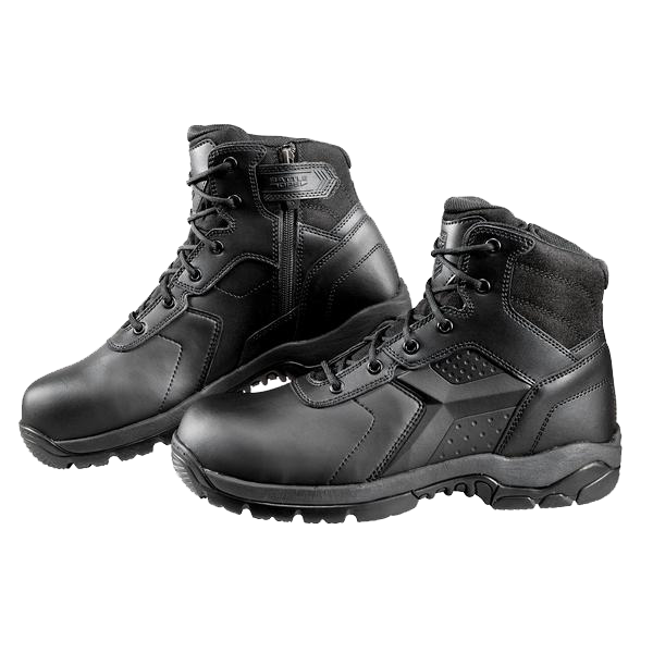 Battle OPS 6-Inch Waterproof Tactical Boot - Side Zip  Comp Safety Toe